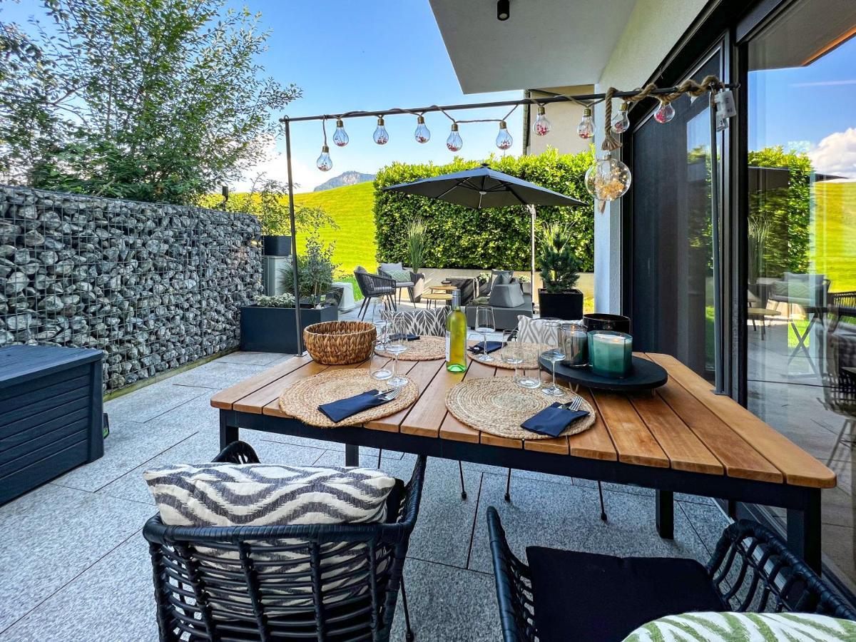 Mid Mountain Apartment Tirol 韦兴 外观 照片